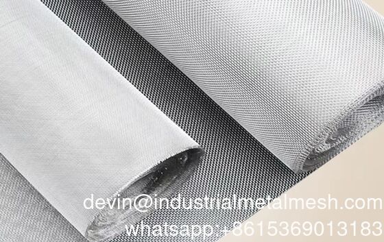 0.04mm 265mesh 304/316 মেকানিক্যাল স্টেইনলেস স্টীল Weave Wire Mesh কাপড় ফিল্টার