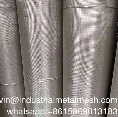 প্লেইন Weave স্টেইনলেস স্টীল তারের জাল 0.02-5.0mm তারের ব্যাসার্ধ & 1-500 জাল