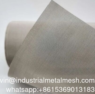 10 25 50 100 200 মাইক্রন Woven Wire Mesh স্টেইনলেস স্টীল ওয়্যার কাপড়