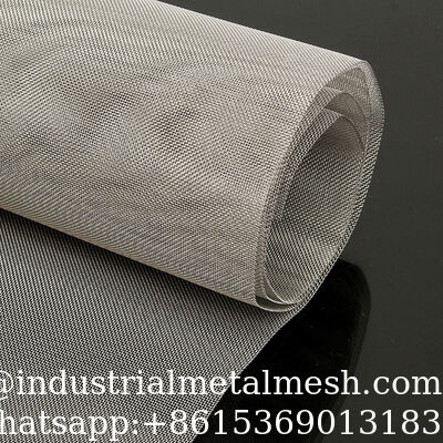 রাসায়নিক পরিস্রাবণের জন্য 316L Woven Wire Mesh Screen