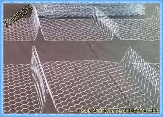 8x10cm Openning Welded Gabion Baskets গরম ডুব Galvanized বোনা ইস্পাত রেনো Matress বজায় রাখা ওয়াল