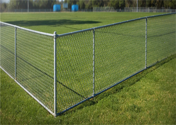 গ্রামীণ বেড়ার জন্য হট ডুব গ্যালভানাইজড 50x50mm চেইন লিঙ্ক বেড়া